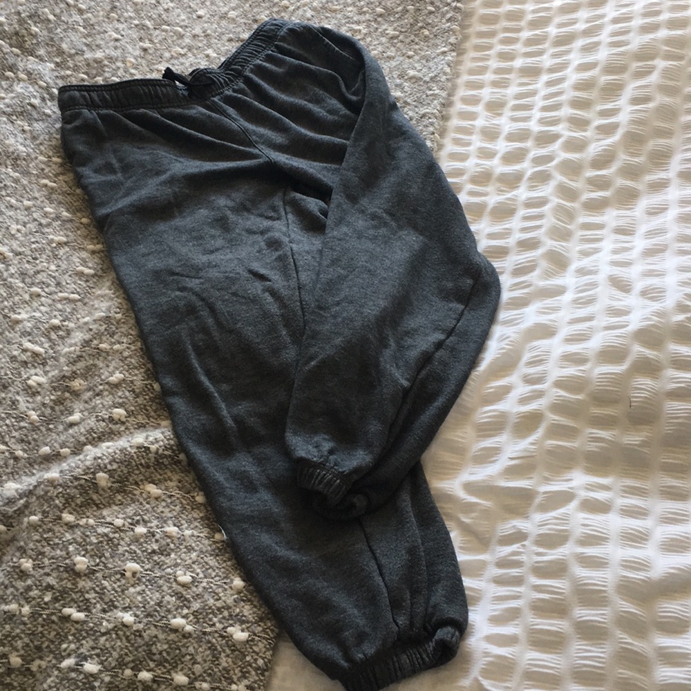 Grey champion sweat pants